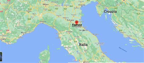 faenza cartina geografica